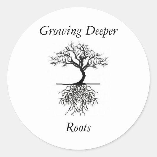 Deeper Roots Stickers (Voorkant)