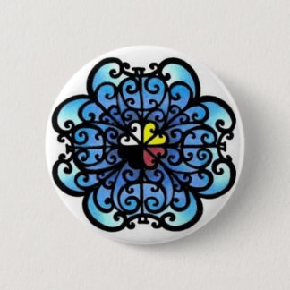 "Deepest Ocean" Pin Ronde Button 5,7 Cm