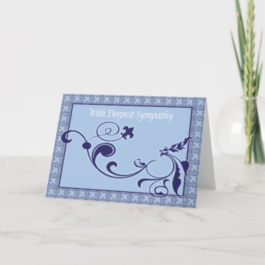 Deepest Sympathcard Kaart (Voorkant)