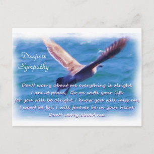 Deepest sympathie_ briefkaart
