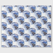 Deepwater Buddha Wave Cadeaupapier (Vlak)