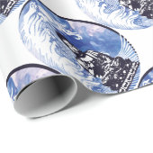 Deepwater Buddha Wave Cadeaupapier (Rol Hoek)