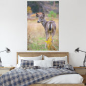 Deer 5, mama? canvas afdruk (Insitu (Slaapkamer))