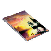 Deer à Dawn Carnet (Côté Droit)