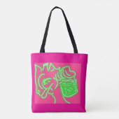 Deer and Its Magic Pearl Pouch Draagtas (Achterkant)