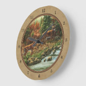 Deer and Stream Waterfall Tan Grote Klok (Hoek)