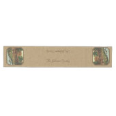 Deer and Stream Waterfall Tan Medium Tafelloper (Horizontaal)
