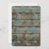 Deer Antler Boy Baby shower Kaart (Achterkant)