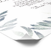 Deer Antler Boy Diaper Raffle Sign Foto Afdruk (Hoek)