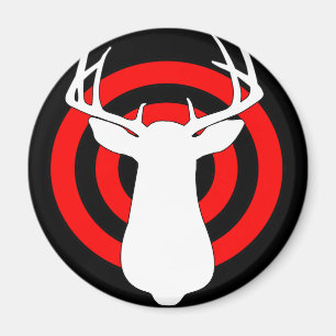 Deer Antlers Bullseye Magneet