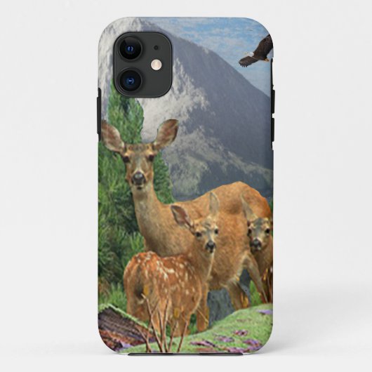 Deer art Case-Mate iPhone case (Achterkant)