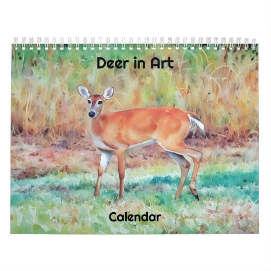 Deer Art Kalender (Hoes)
