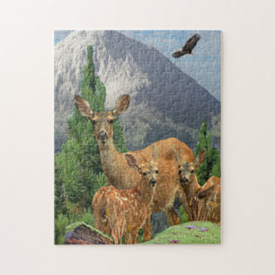 Deer art legpuzzel