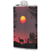 Deer bij Sunset Heupfles (Links)