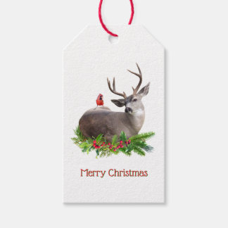 Deer Bird Gift Tags Cadeaulabel