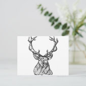 Deer Briefkaart (Staand voorkant)