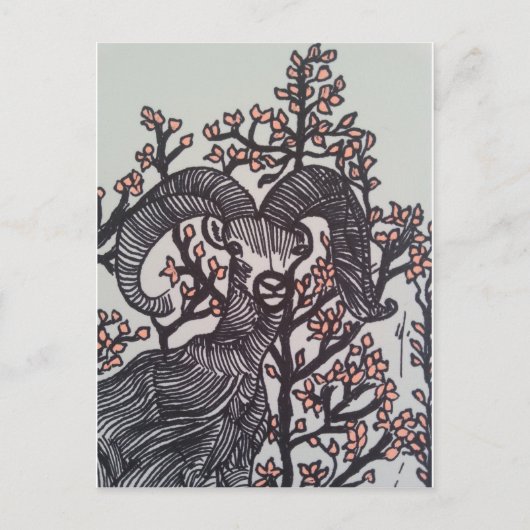 Deer Briefkaart (Voorkant)