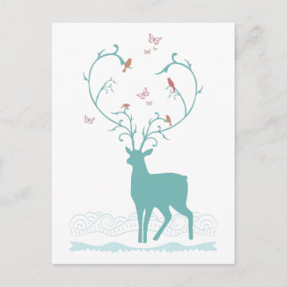 Deer Briefkaart