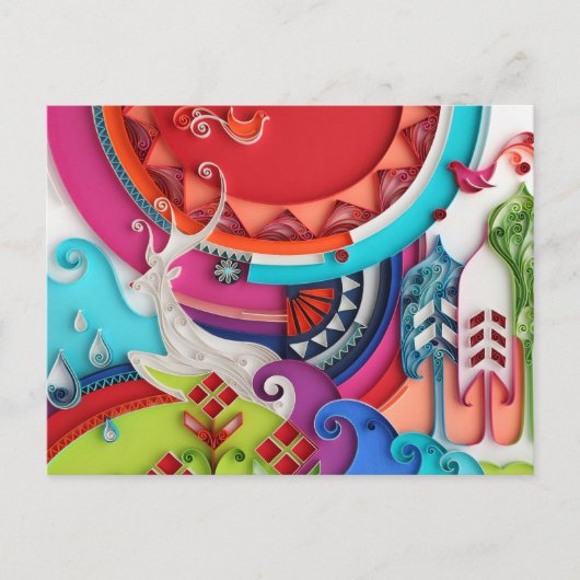 Deer Briefkaart (Voorkant)