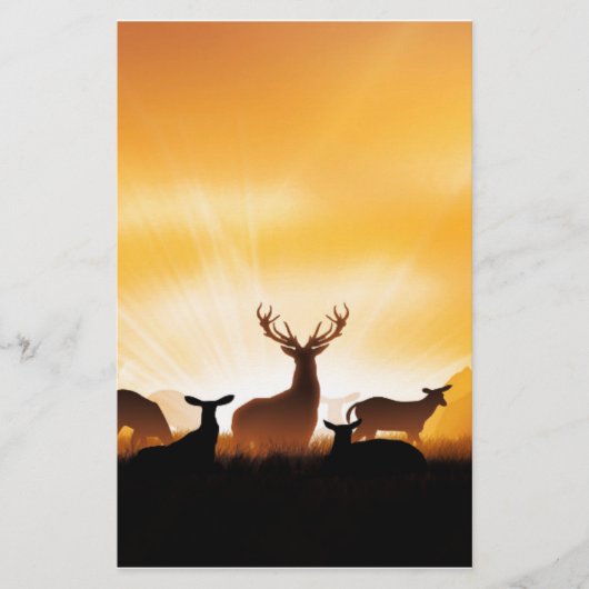Deer Briefpapier (Voorkant)