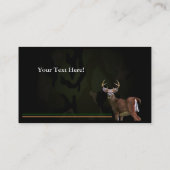 Deer Buck Visitekaartje  (Achterkant)