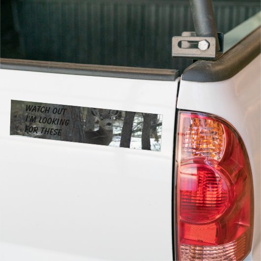 DEER BUMPERSTICKER (Op Truck)