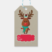 Deer Cadeaulabel (Voorkant)