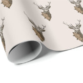 Deer Cadeaupapier (Rol Hoek)