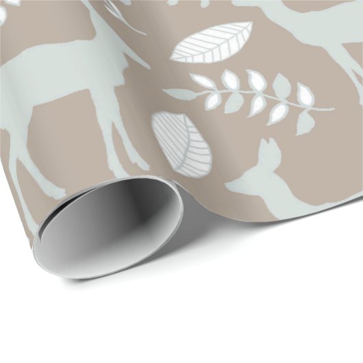 Deer Cadeaupapier (Rol Hoek)