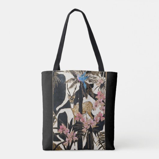 Deer Canvas tas (Achterkant)