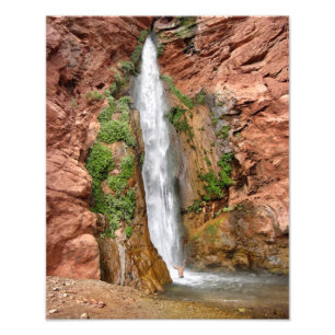 Deer Creek Herfsten 2 - Grand Canyon - Waterval Foto Afdruk