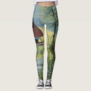 "Deer Crossing"-Leggings Leggings