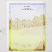 Deer Custom Briefhoofd (Voorkant / Achterkant)