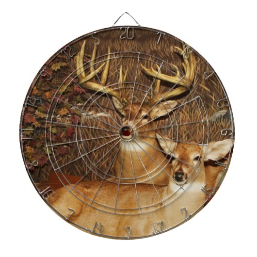 Deer Dartboard Dartbord (Voorkant)