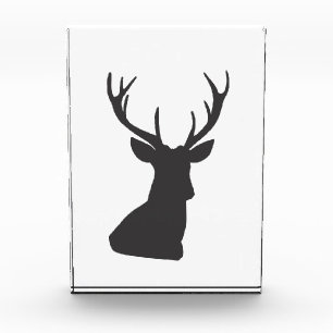 Deer Deer Silhouette Animal Wild Postca Fotoblokken