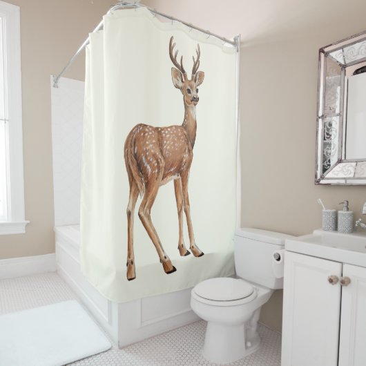 Deer Douchegordijn (In situ)