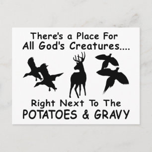 DEER, EENVOUDIG EN PHEASANT HUND BRIEFKAART