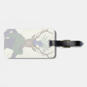 Deer en Fascinator 2 Bagagelabel (Achterkant horizontaal)