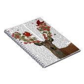 Deer en Tortelduifjes 2 Notitieboek (Rechterzijde)