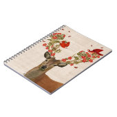 Deer en Tortelduifjes Notitieboek (Linkerzijde)