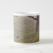 Deer en Trees Jumbo Mok (Voorkant)