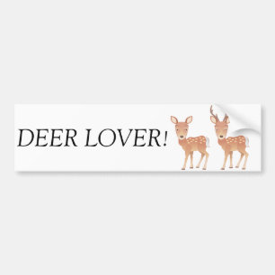 Deer Family Bumpersticker