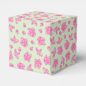 Deer Fawn Baby shower Bedankdoosjes (Achterkant)