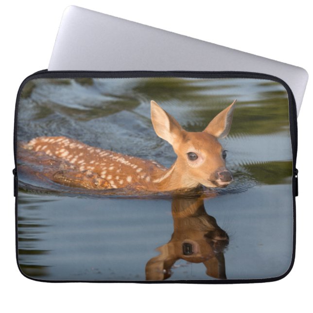 Deer Fawn | Minnesota Laptop Sleeve (Voorkant)