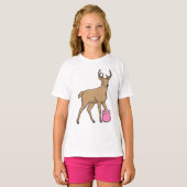 Deer Fitness Dumbbell T-shirt (Voorkant volledig)