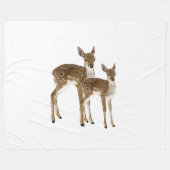 Deer Fleece Deken (Voorkant (Horizontaal))