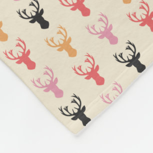 Deer Fleece Deken