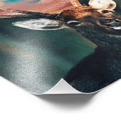 Deer Foto Afdruk (Hoek)