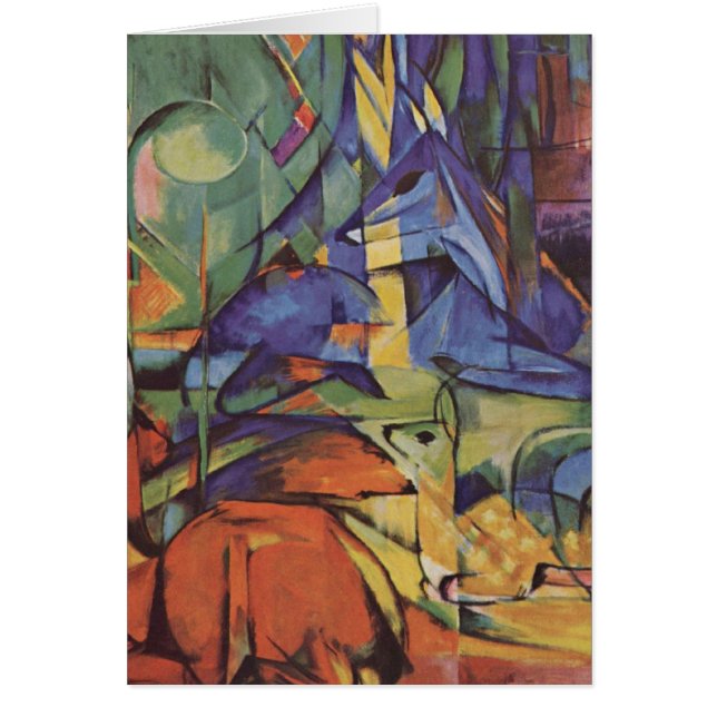Deer - Franz Marc (Voorkant)