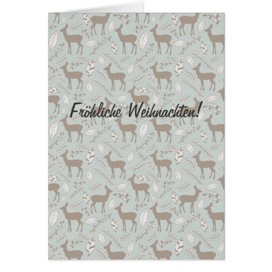 Deer, Fröhliche Weihnachten ! (Devant)